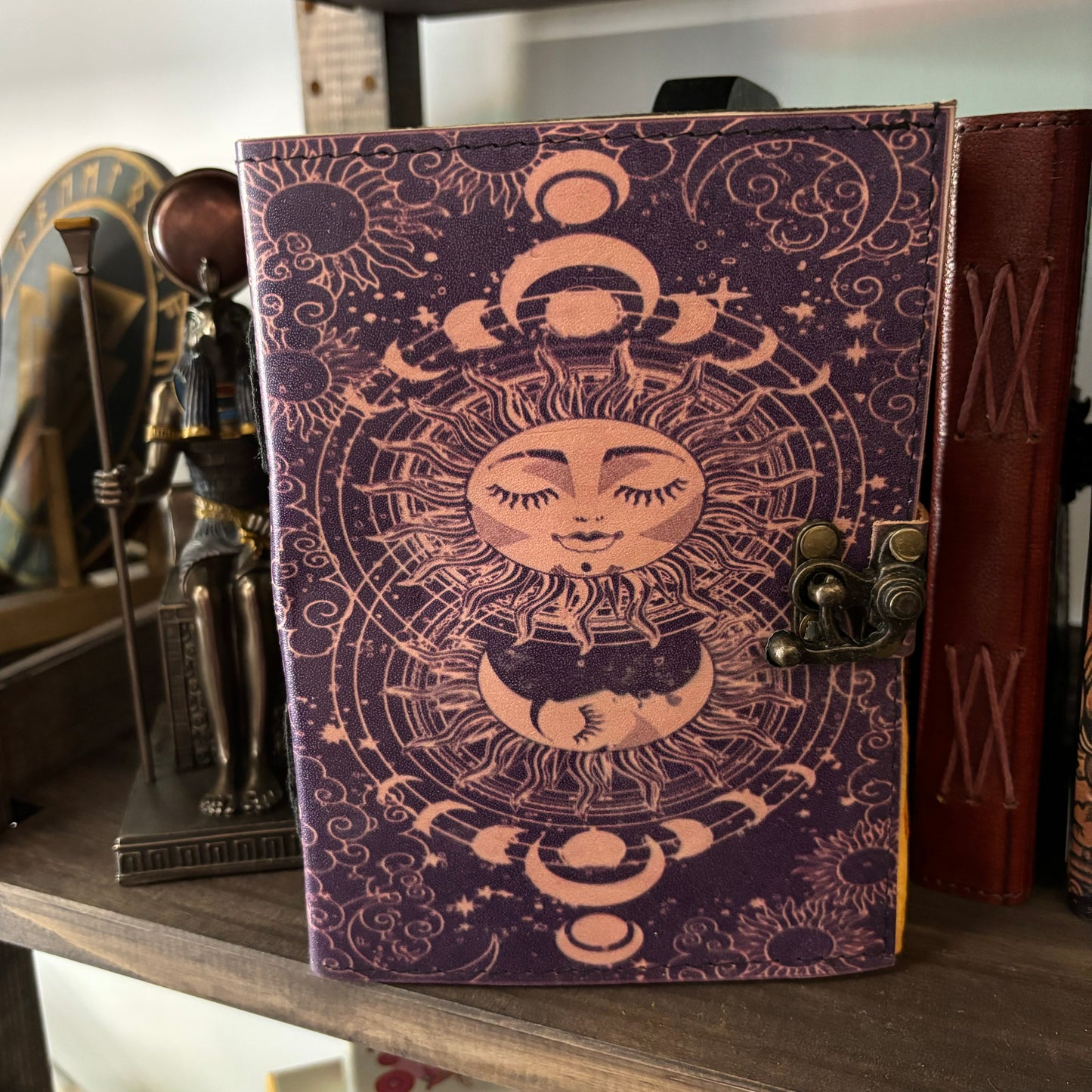 Sun & Moon Leather Journal