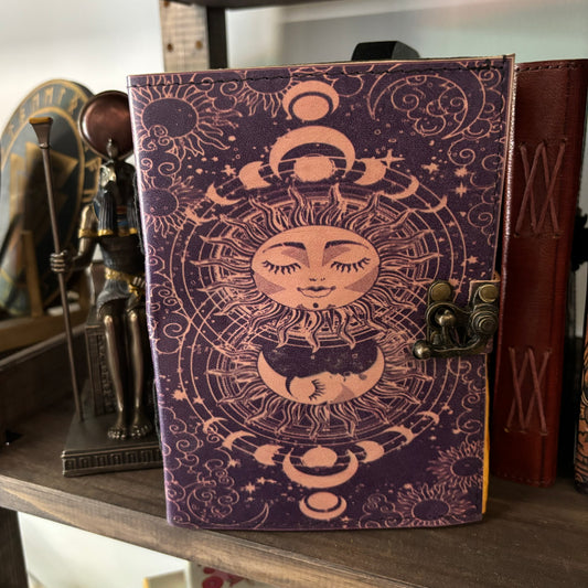 Sun & Moon Leather Journal